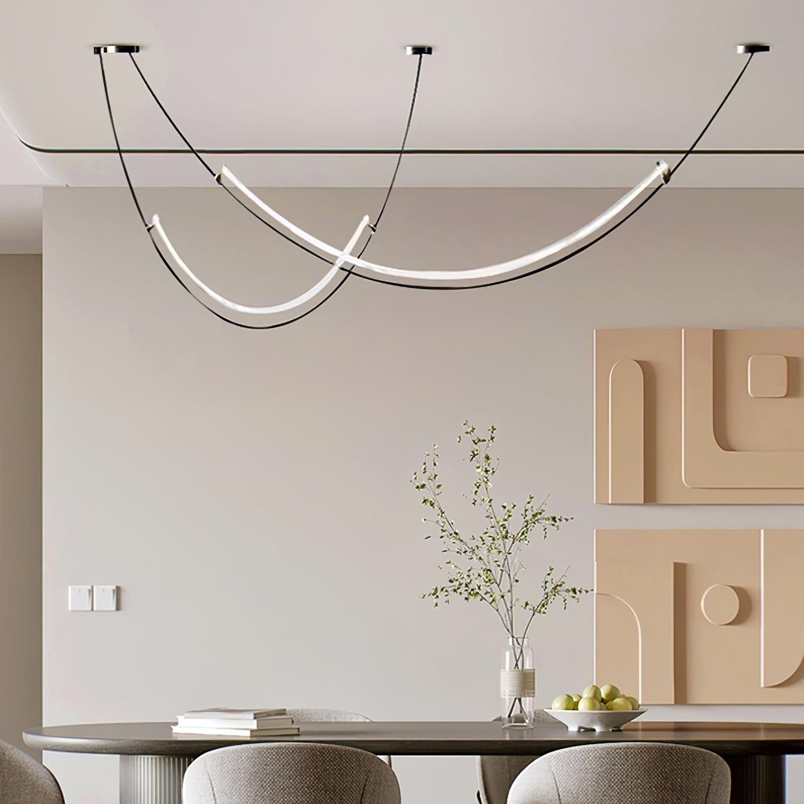 Luxe Modern Acrylic Pendant Lamp - Lamp Outdoor