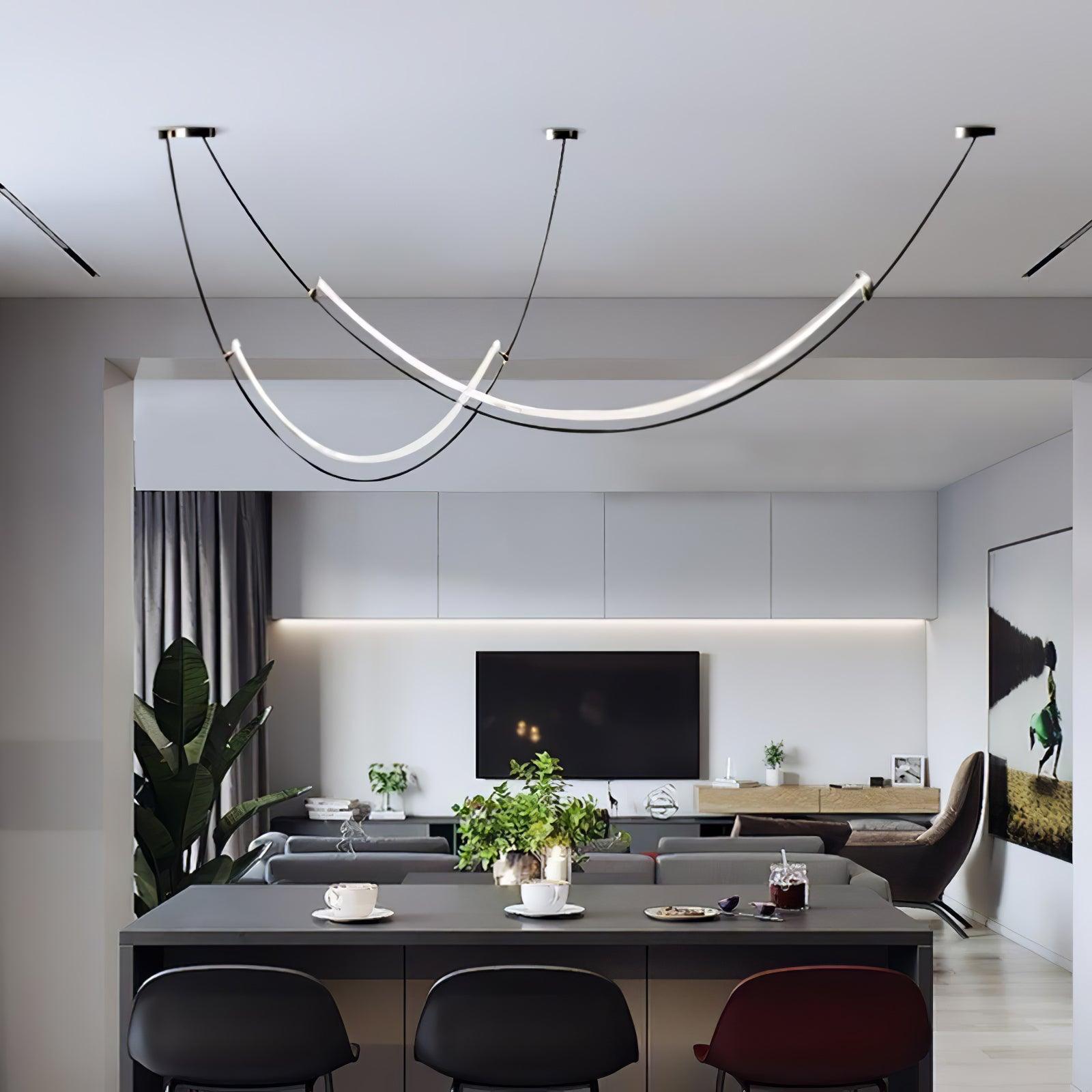 Luxe Modern Acrylic Pendant Lamp - Lamp Outdoor