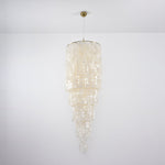 Eloryra Cascading Glass Chandelier - Lamp Outdoor