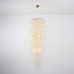 Eloryra Cascading Glass Chandelier - Lamp Outdoor