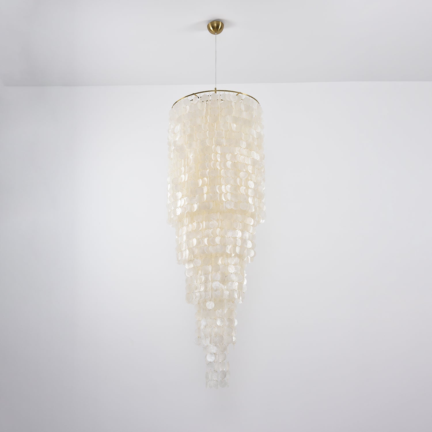 Eloryra Cascading Glass Chandelier - Lamp Outdoor