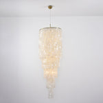 Eloryra Cascading Glass Chandelier - Lamp Outdoor