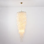 Eloryra Cascading Glass Chandelier - Lamp Outdoor