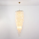 Eloryra Cascading Glass Chandelier - Lamp Outdoor
