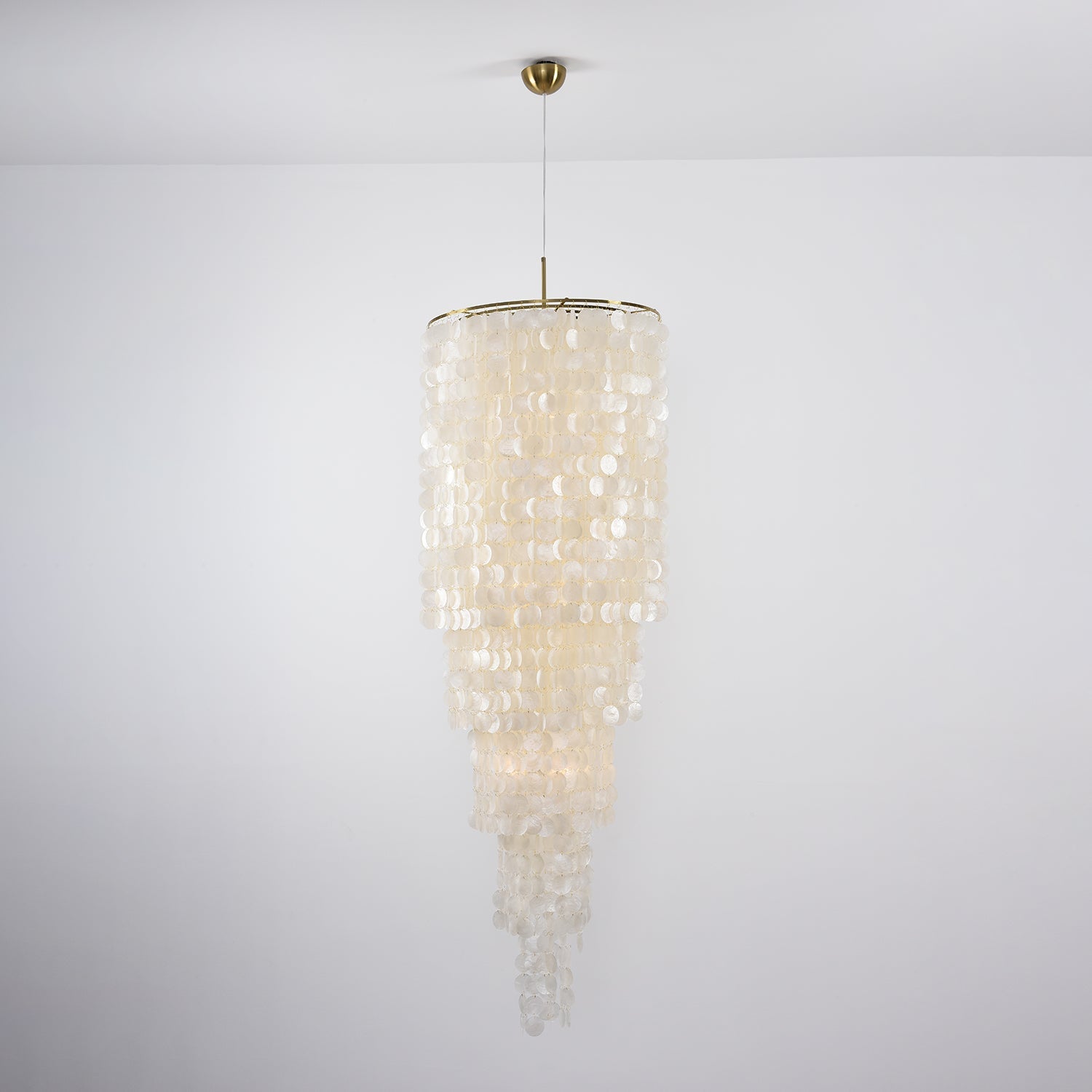 Eloryra Cascading Glass Chandelier - Lamp Outdoor