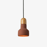 Trio Rustic Wood Pendant Light - Lamp Outdoor