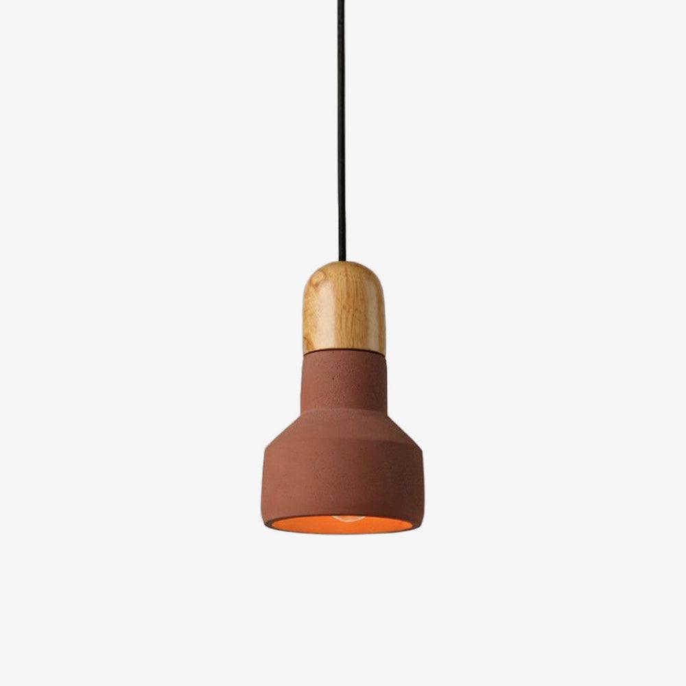 Trio Rustic Wood Pendant Light - Lamp Outdoor