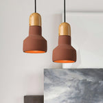 Trio Rustic Wood Pendant Light - Lamp Outdoor