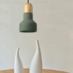 Trio Rustic Wood Pendant Light - Lamp Outdoor