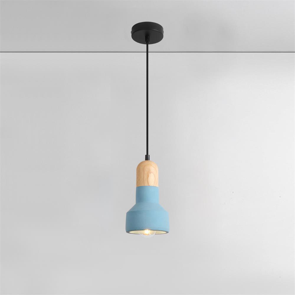 Trio Rustic Wood Pendant Light - Lamp Outdoor