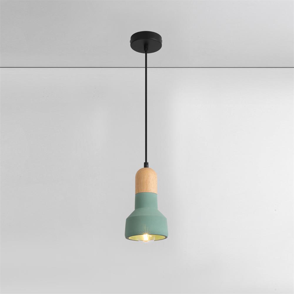 Trio Rustic Wood Pendant Light - Lamp Outdoor