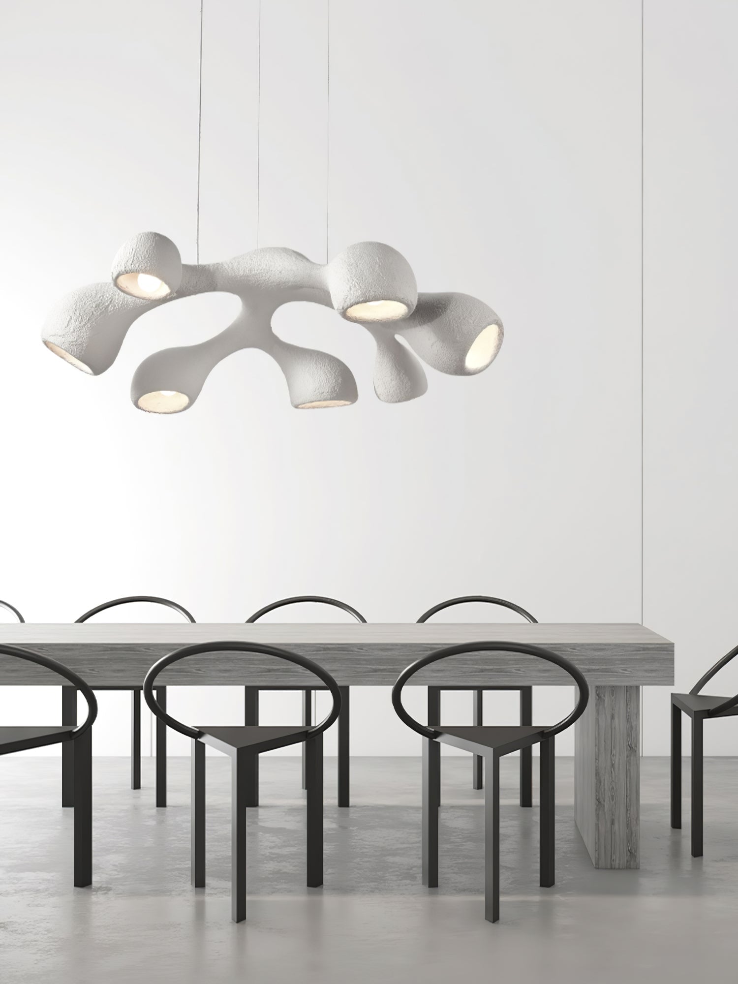 Wave Modern Polystyrene Pendant Light - Lamp Outdoor