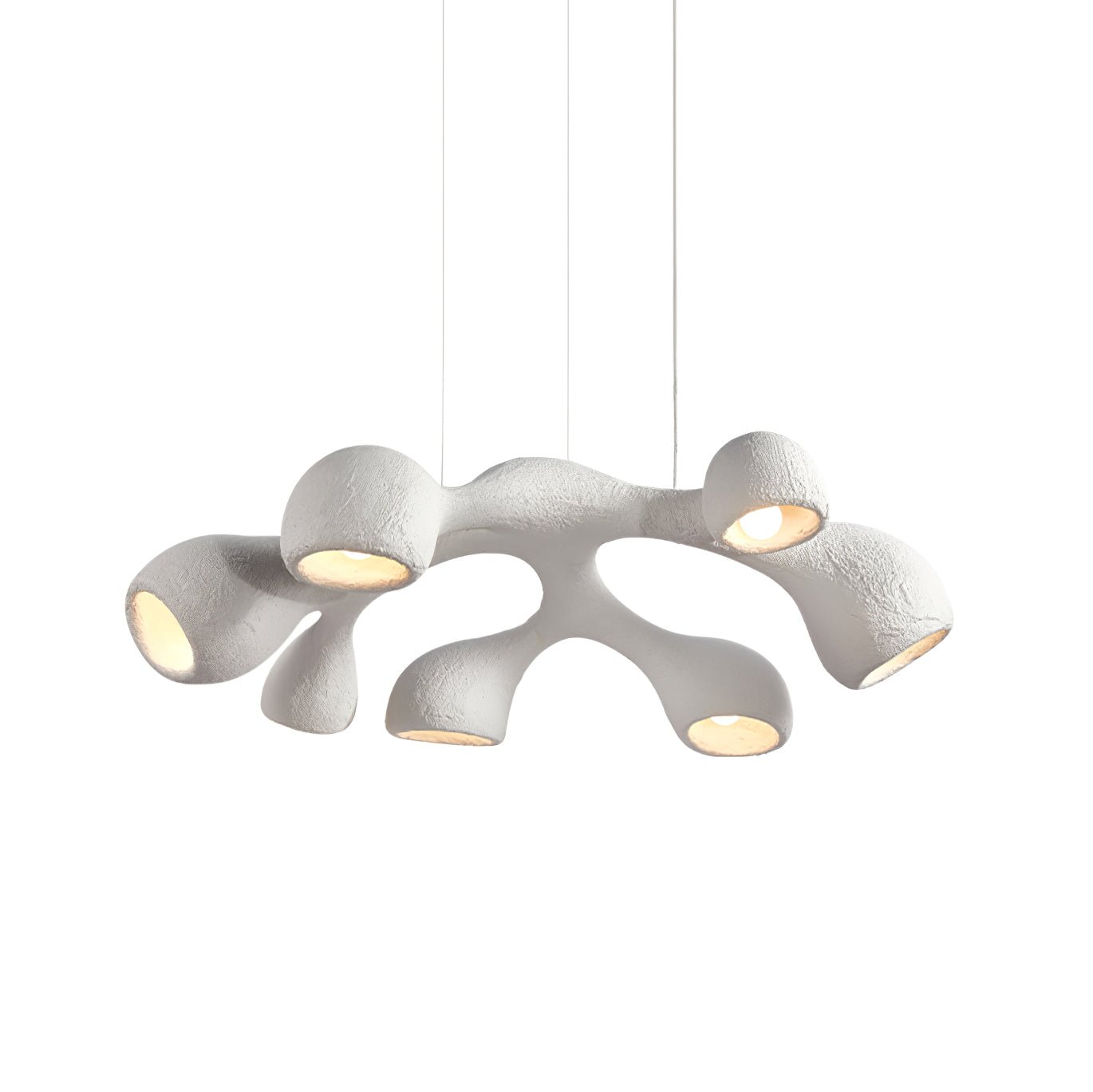 Wave Modern Polystyrene Pendant Light - Lamp Outdoor