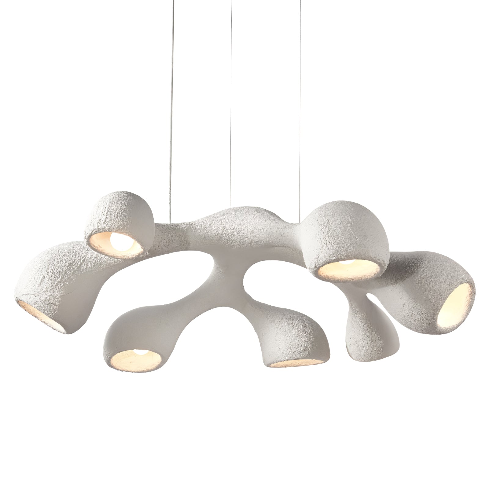 Wave Modern Polystyrene Pendant Light - Lamp Outdoor