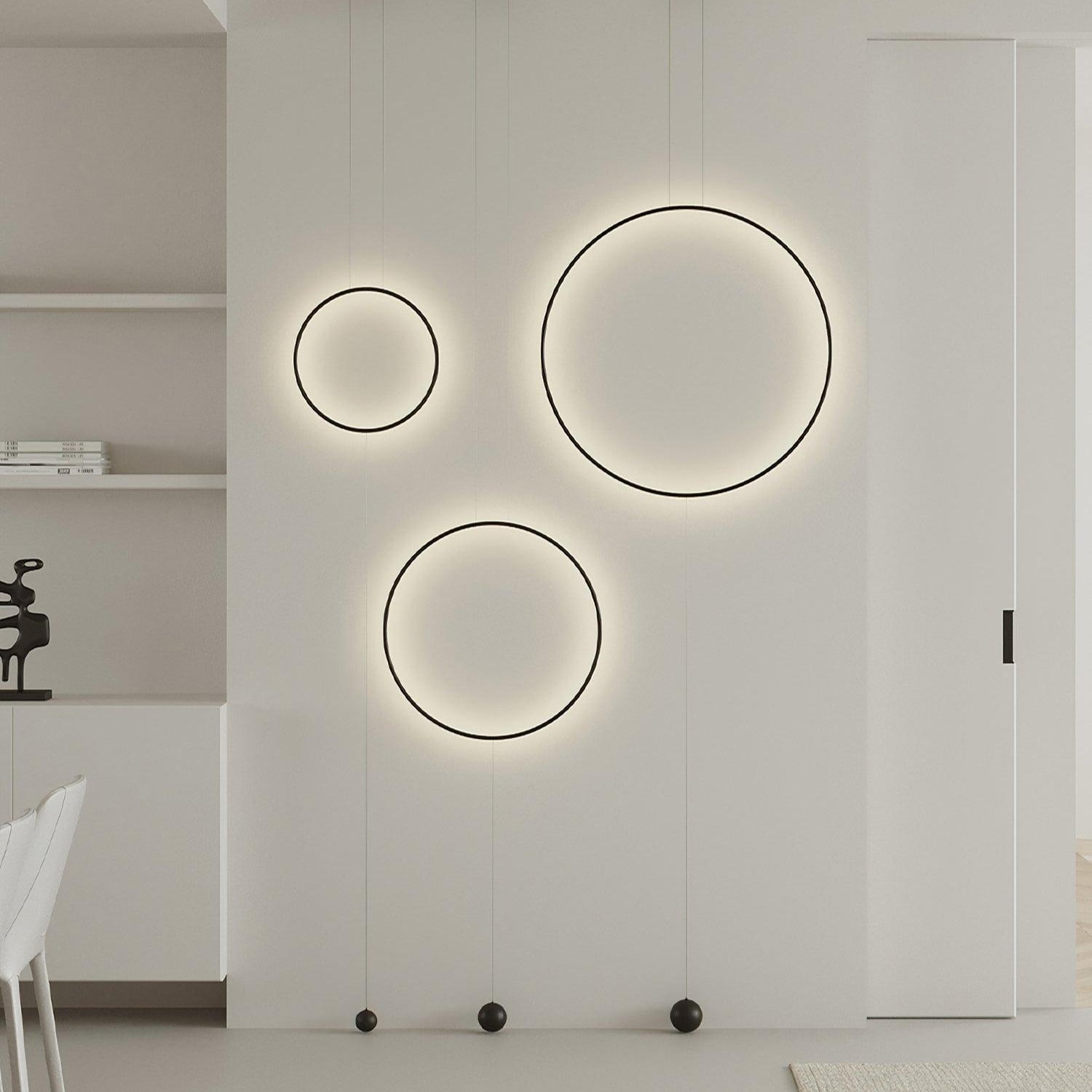 Nightfall Circle Pendant Light - Lamp Outdoor
