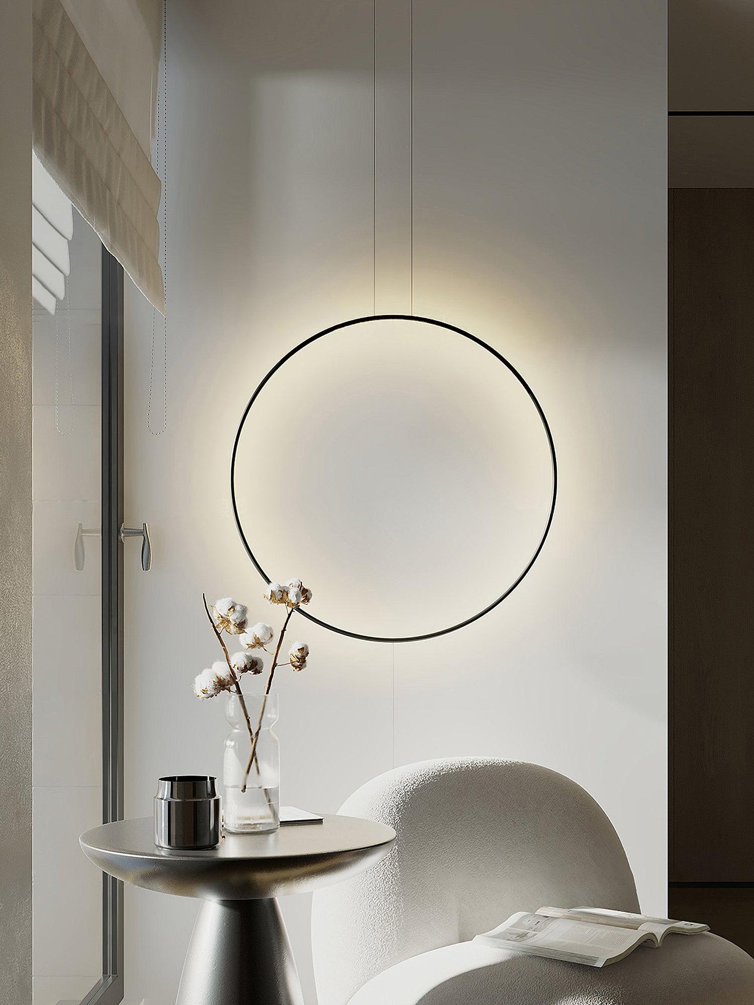 Nightfall Circle Pendant Light - Lamp Outdoor