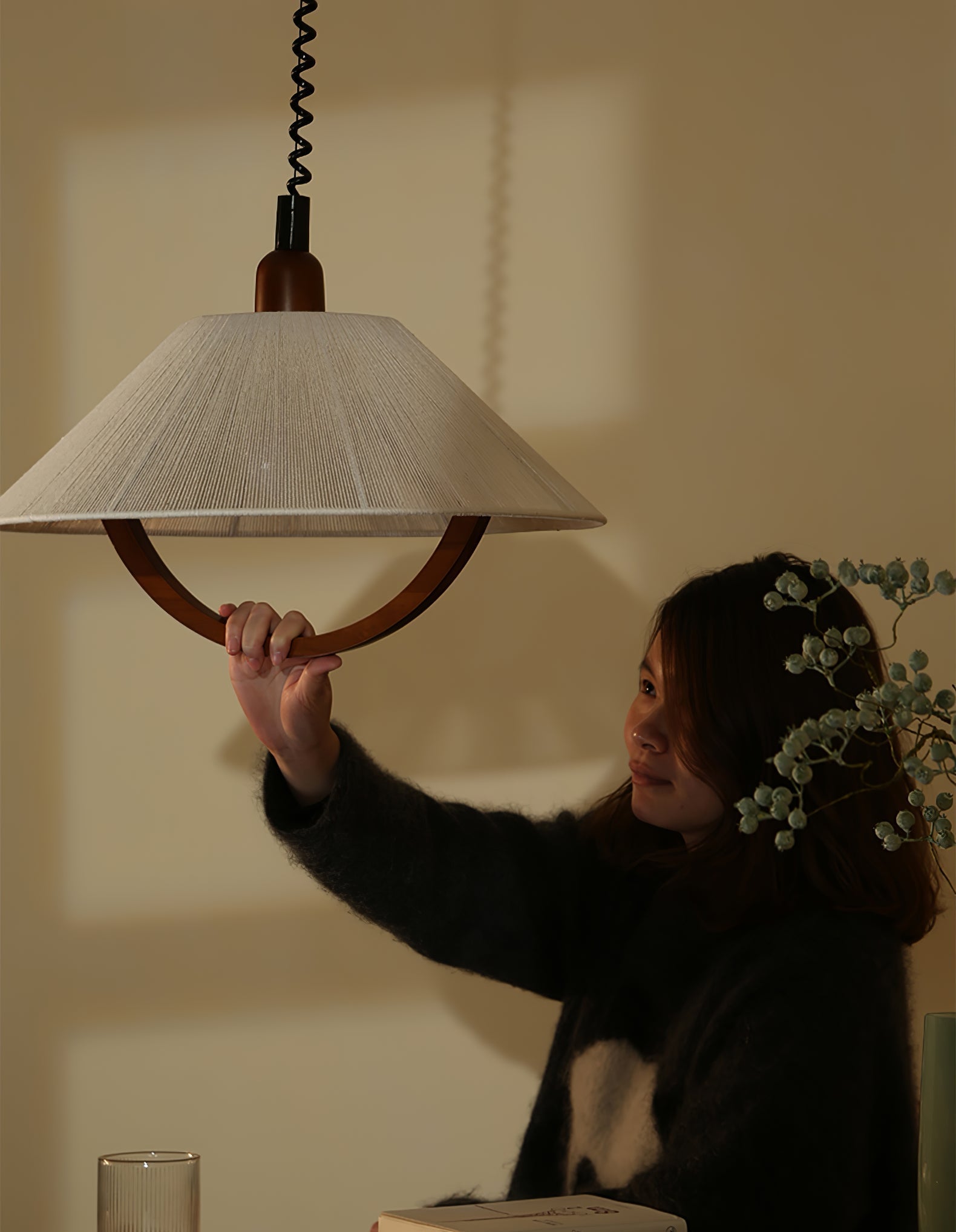 Eleanor Minimalist Metal Pendant Light - Lamp Outdoor