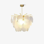 Solara Chandelier Nimbus Glass Droplets - Letslighting