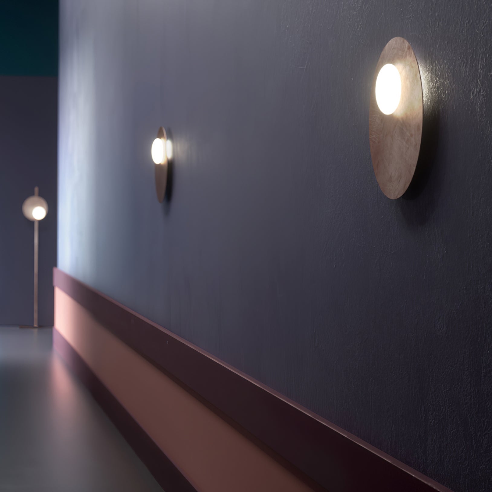 Nodes Angled Wall Sconce - Lamp Outdoor