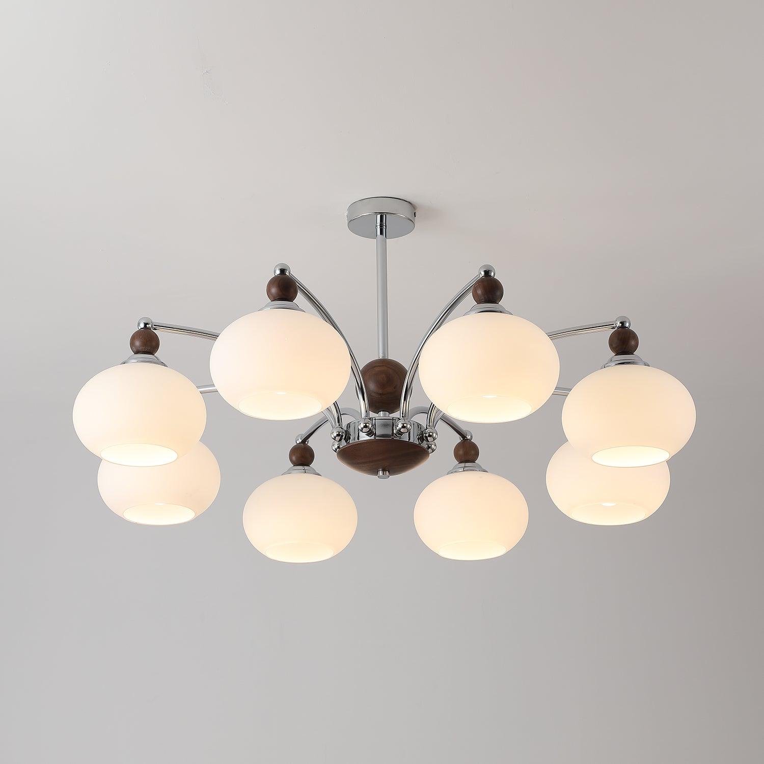 Lustra Chandelier Globe Arm Contemporary - Lamp Outdoor