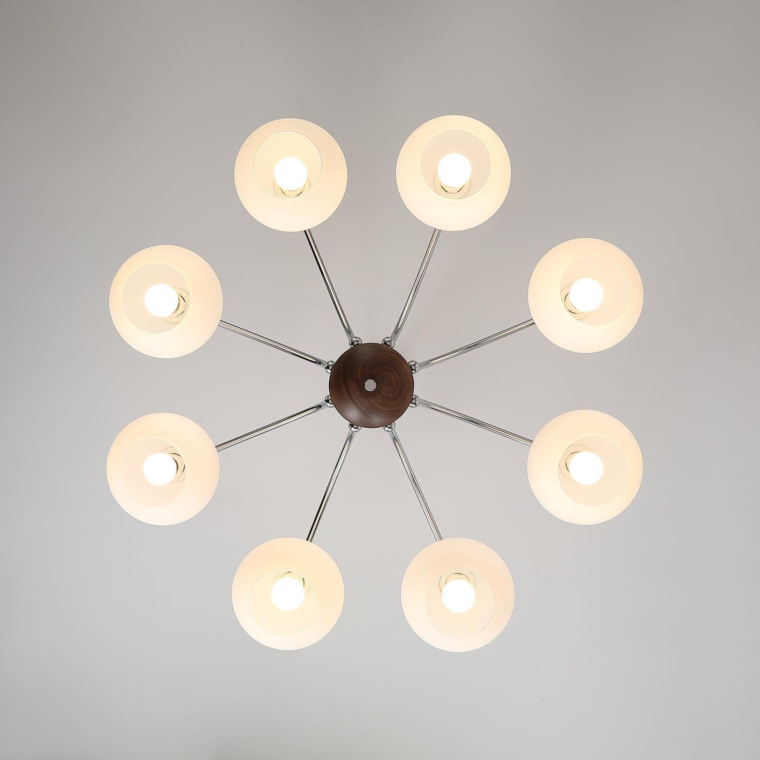Lustra Chandelier Globe Arm Contemporary - Lamp Outdoor