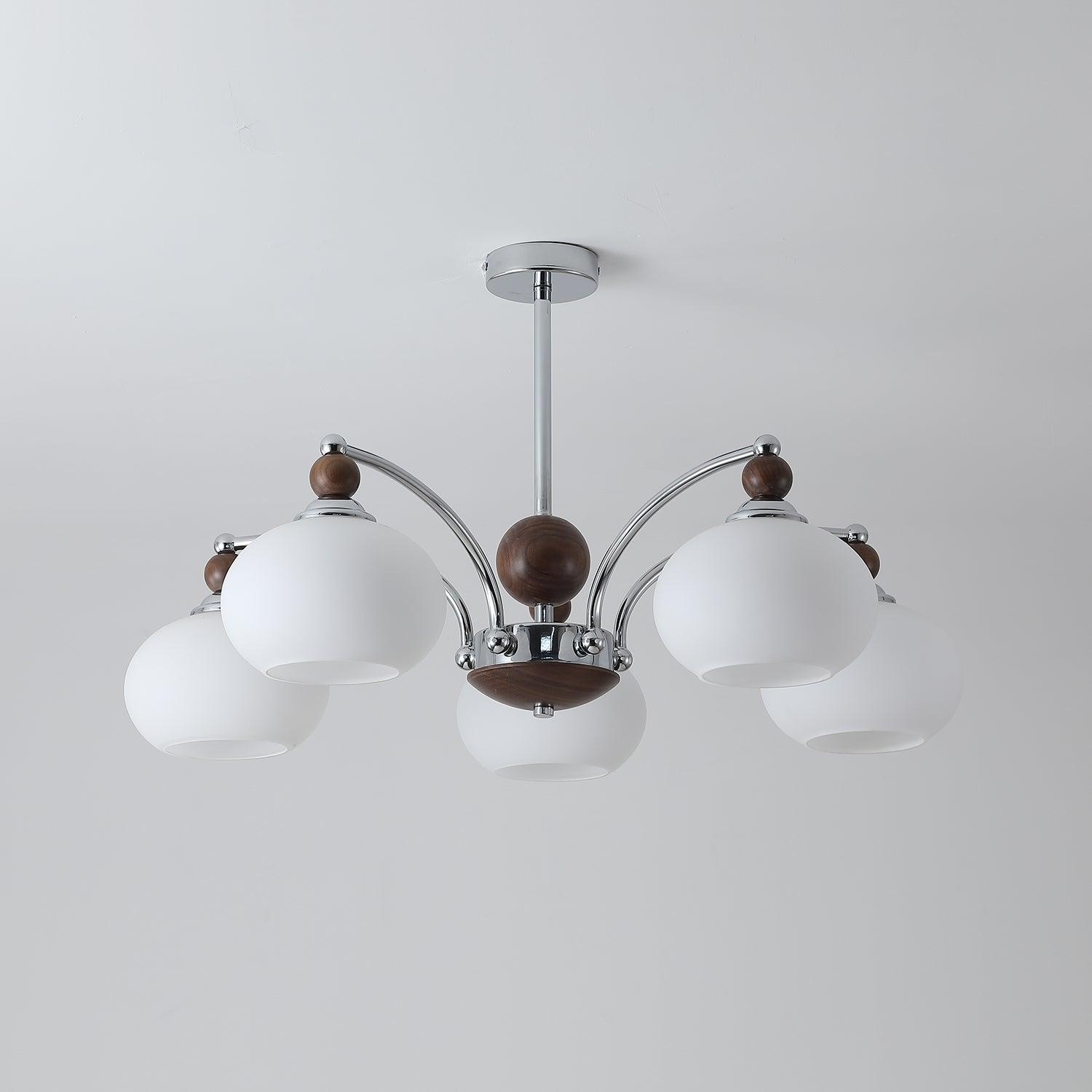 Lustra Chandelier Globe Arm Contemporary - Lamp Outdoor