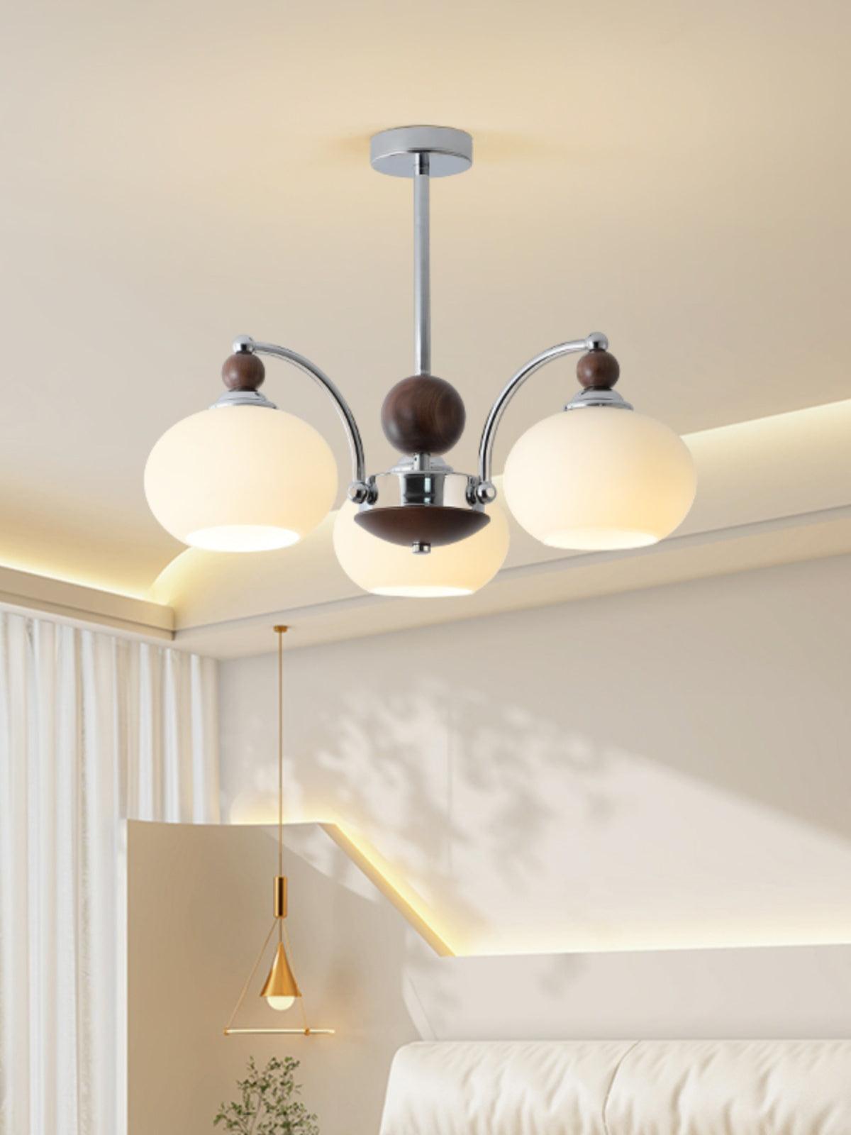 Lustra Chandelier Globe Arm Contemporary - Lamp Outdoor