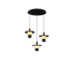 Zephaan Traditional Art Classic Glass Wood Pendant Light - Lamp Outdoor