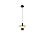 Zephaan Traditional Art Classic Glass Wood Pendant Light - Lamp Outdoor