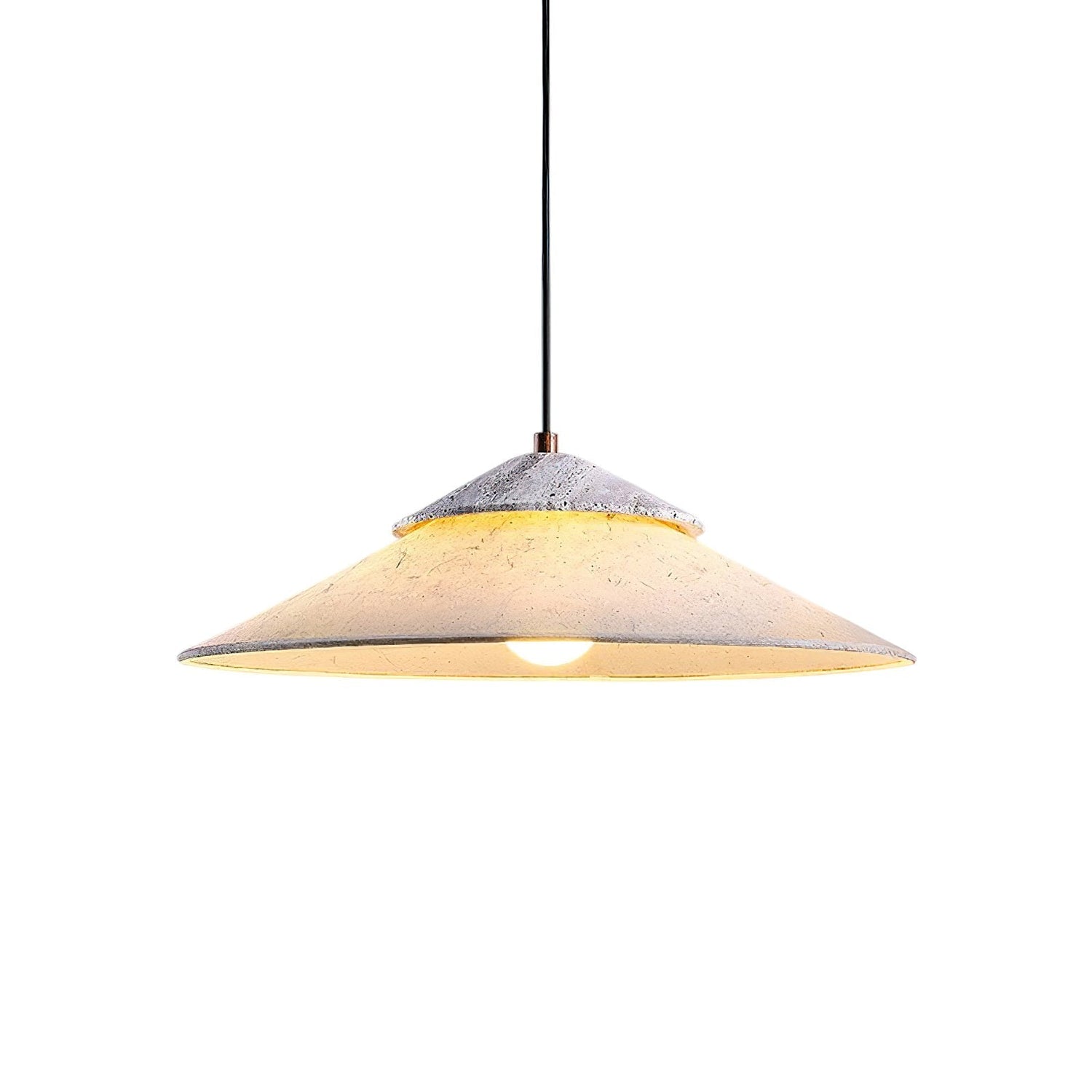 Nordglimt Wabi-Sabi Travertine Pendant Light