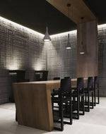Conical Concrete Pendant Light - Lamp Outdoor
