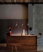 Conical Concrete Pendant Light - Lamp Outdoor