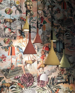 Conical Concrete Pendant Light - Lamp Outdoor