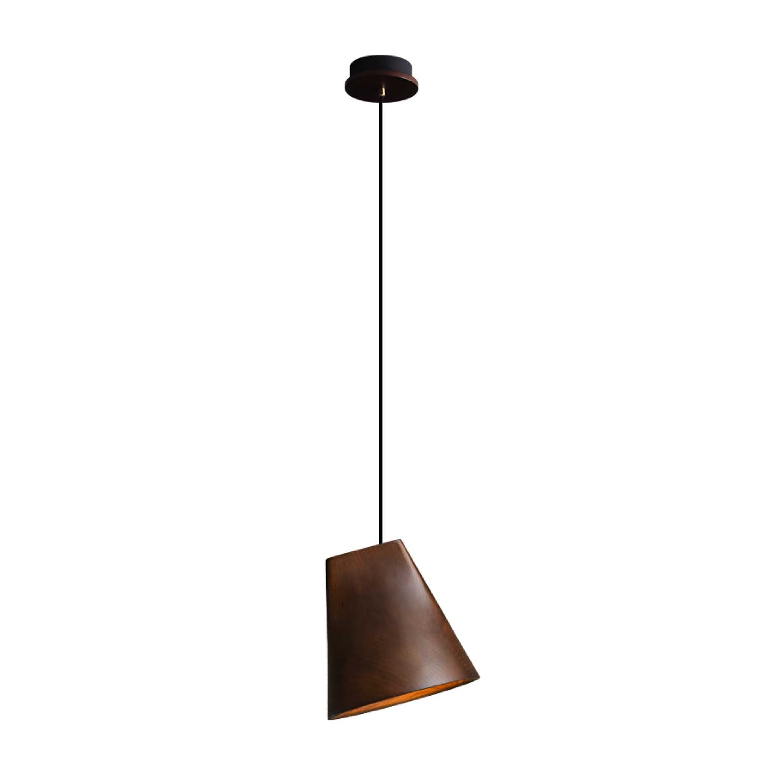 Vetra Rustic Wood Pendant Light - Lamp Outdoor