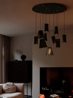 Vetra Rustic Wood Pendant Light - Lamp Outdoor