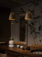 Vetra Rustic Wood Pendant Light - Lamp Outdoor