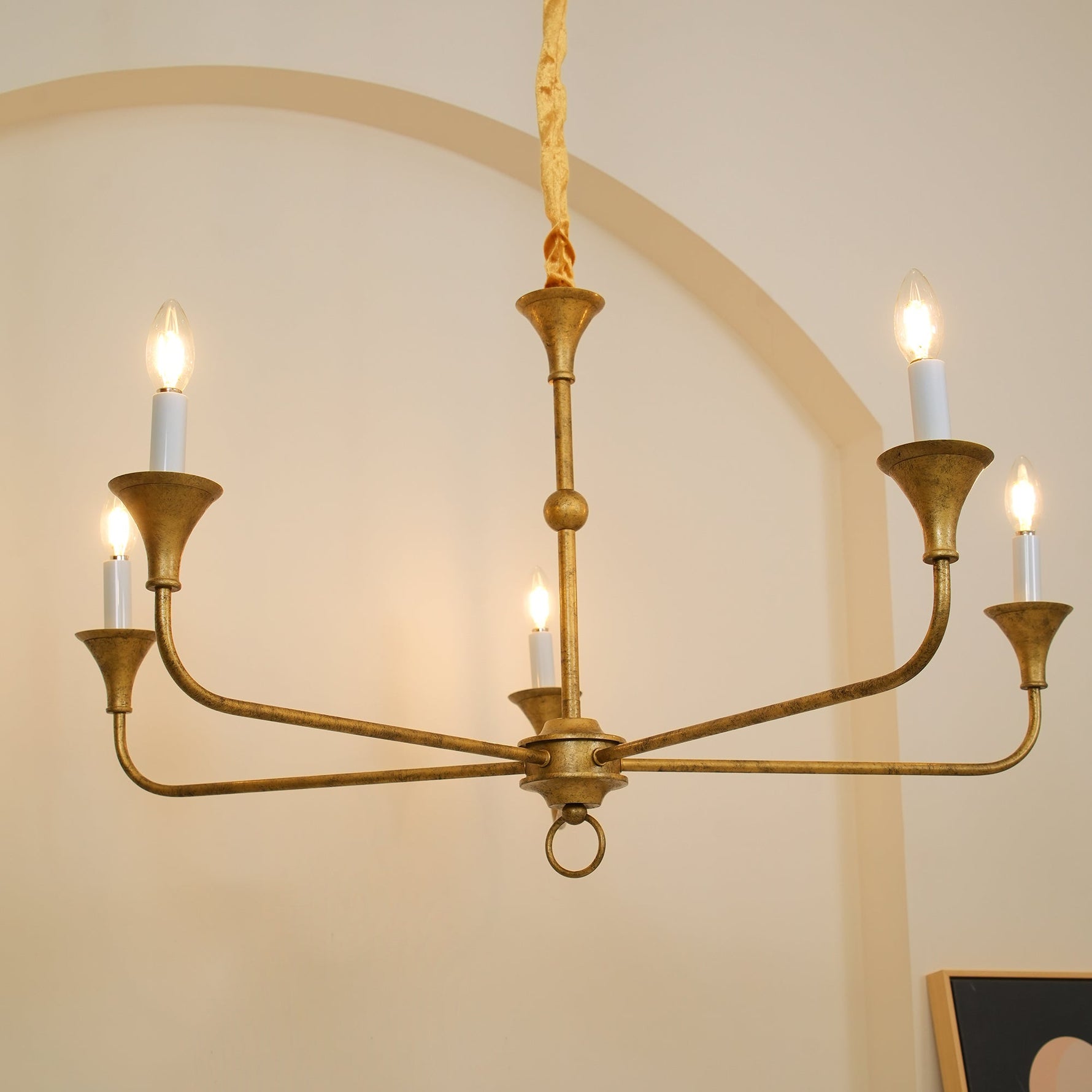 Elara Candle Chandelier - Lamp Outdoor