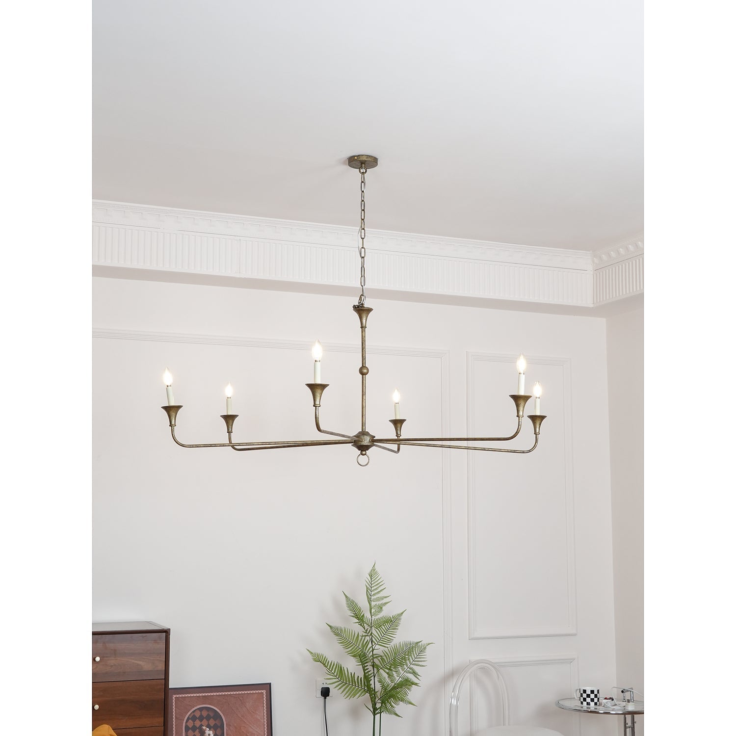 Elara Candle Chandelier - Lamp Outdoor