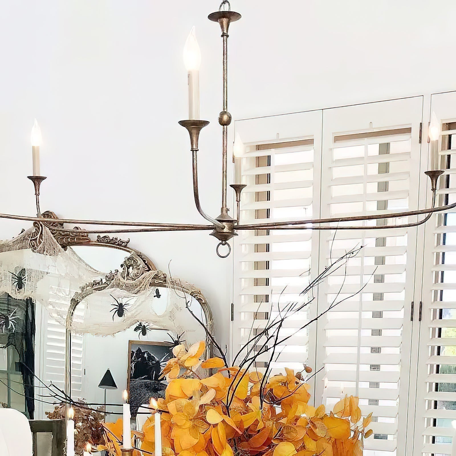 Elara Candle Chandelier - Lamp Outdoor
