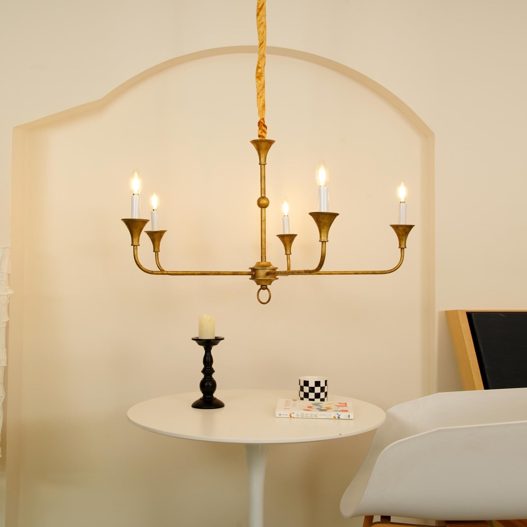 Elara Candle Chandelier - Lamp Outdoor