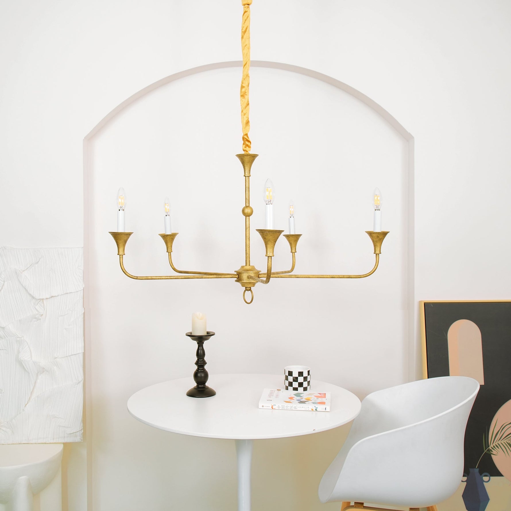 Elara Candle Chandelier - Lamp Outdoor