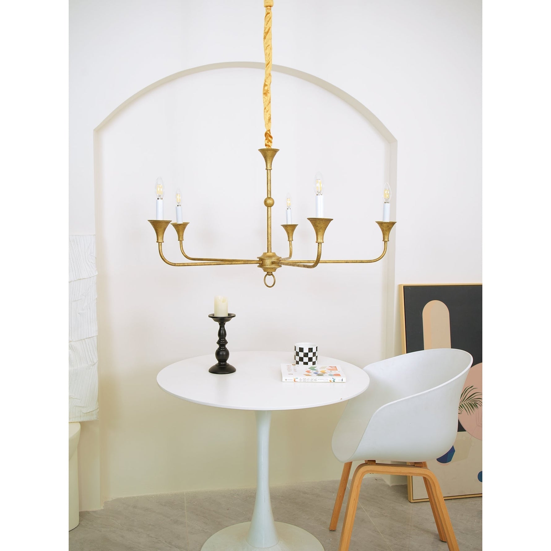 Elara Candle Chandelier - Lamp Outdoor