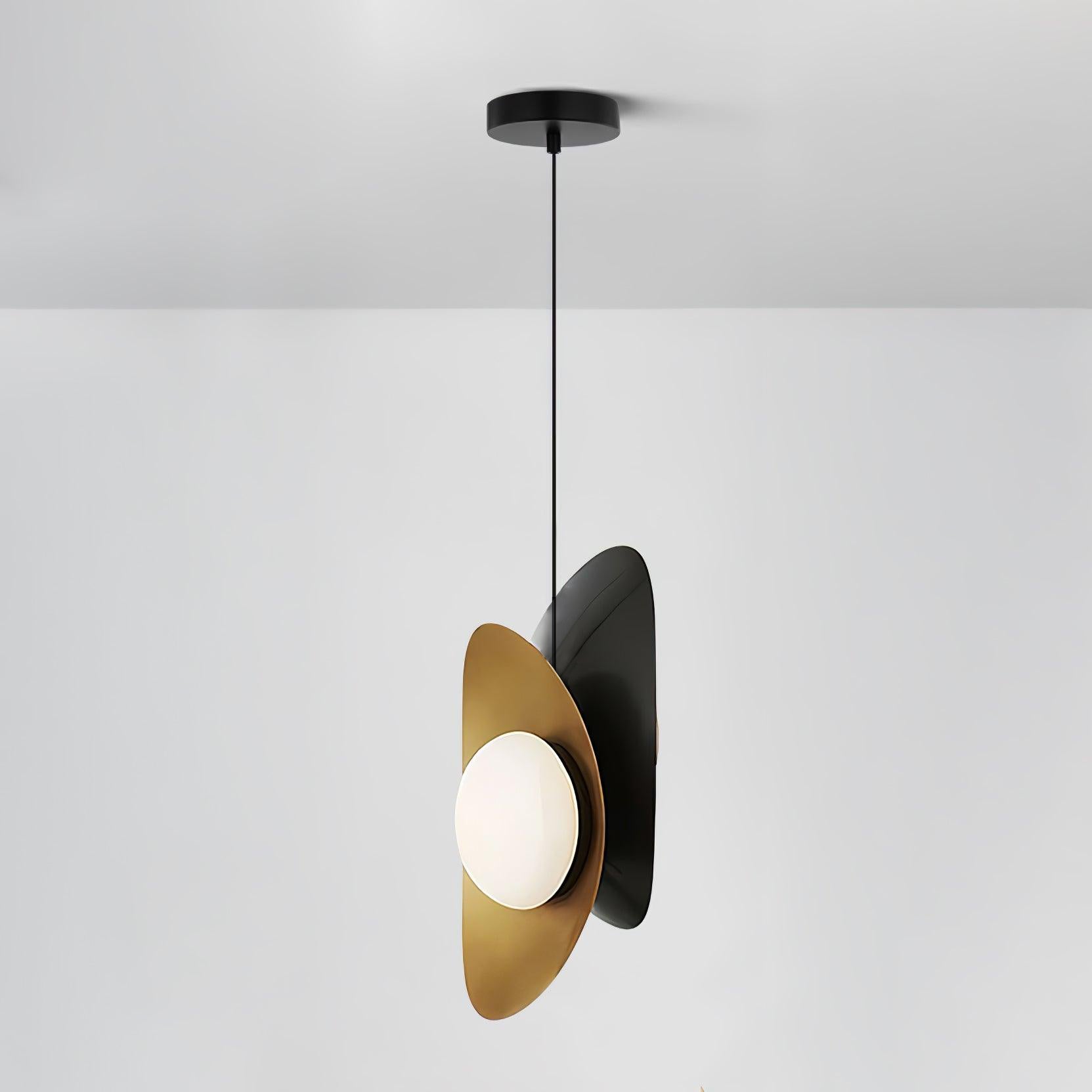 Golden Petal Pendant Lamp - Lamp Outdoor