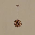 Nova Premium Nordic Art Burst Wood Metal Chandelier - Lamp Outdoor