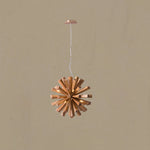 Nova Premium Nordic Art Burst Wood Metal Chandelier - Lamp Outdoor