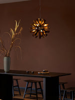 Nova Premium Nordic Art Burst Wood Metal Chandelier - Lamp Outdoor