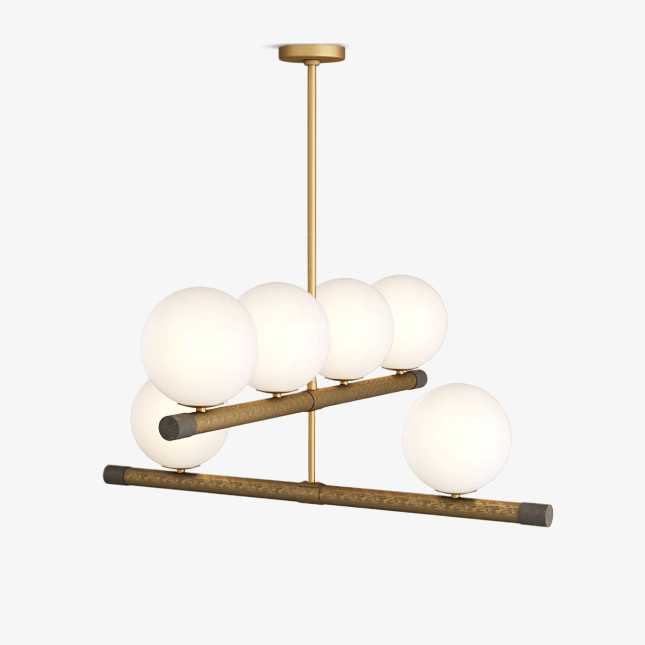 Riley Modern Metal Chandelier - Lamp Outdoor