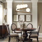 Riley Modern Metal Chandelier - Lamp Outdoor