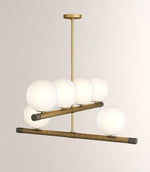 Riley Modern Metal Chandelier - Lamp Outdoor