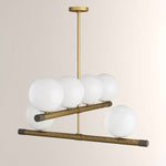 Riley Modern Metal Chandelier - Lamp Outdoor